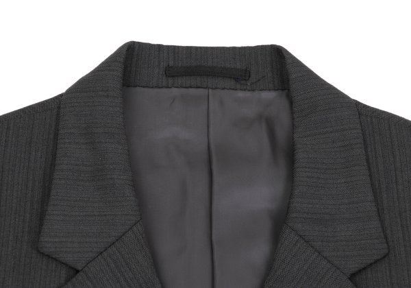 Y's for men Poly Wool 4-Button Jacket Gray Size S