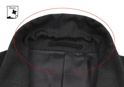 Y's for men Poly Wool 4-Button Jacket Gray Size S