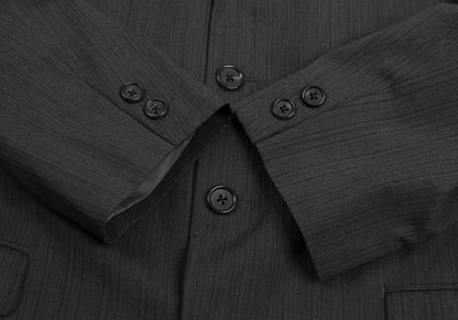 Y's for men Poly Wool 4-Button Jacket Gray Size S