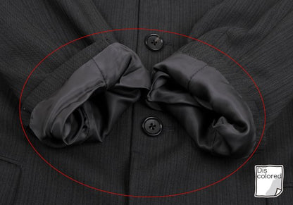 Y's for men Poly Wool 4-Button Jacket Gray Size S