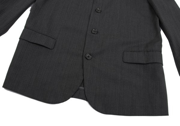 Y's for men Poly Wool 4-Button Jacket Gray Size S
