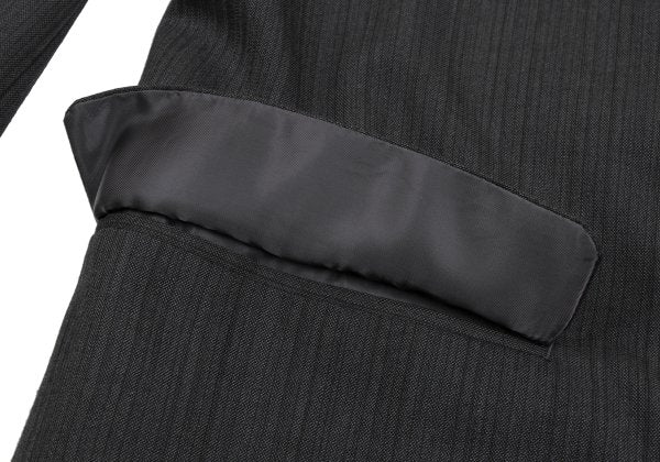 Y's for men Poly Wool 4-Button Jacket Gray Size S