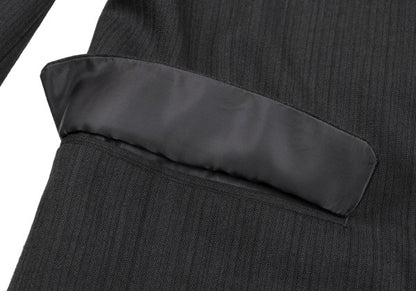 Y's for men Poly Wool 4-Button Jacket Gray Size S