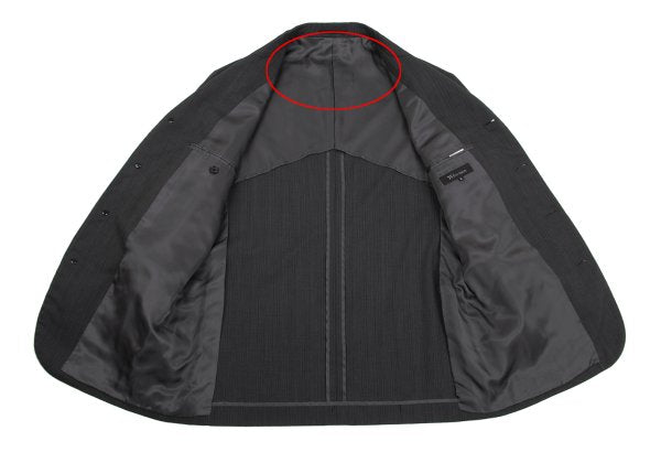 Y's for men Poly Wool 4-Button Jacket Gray Size S