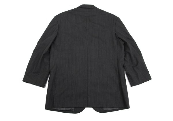 Y's for men Poly Wool 4-Button Jacket Gray Size S