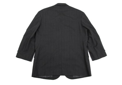 Y's for men Poly Wool 4-Button Jacket Gray Size S