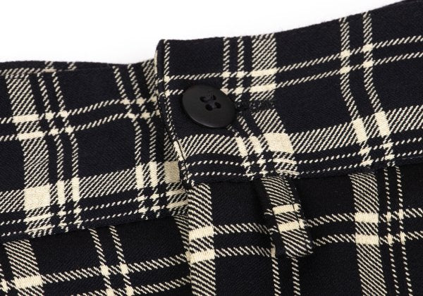 GIANNI VERSACE Wool Check Jacket Beige Size 50