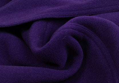 GIANNI VERSACE Cashmere Wool Fur Collar Jacket Purple Size L
