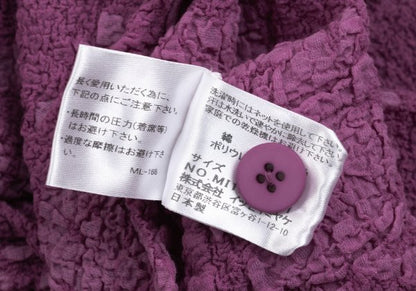 ISSEY MIYAKE me Pink Cauliflower Cropped Shirt Size F