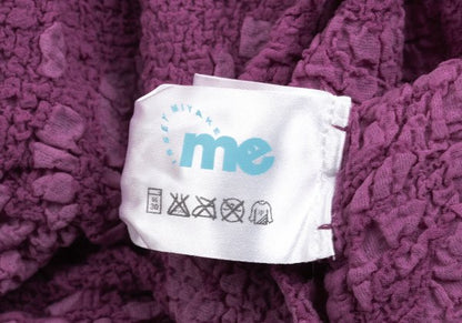 ISSEY MIYAKE me Pink Cauliflower Cropped Shirt Size F