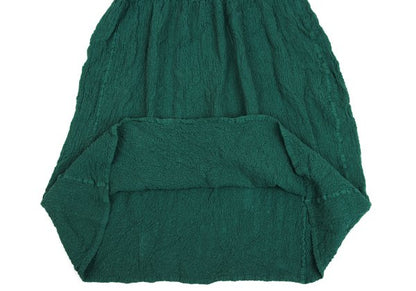 ISSEY MIYAKE me Cauliflower Neck Cord Dress Green Size F