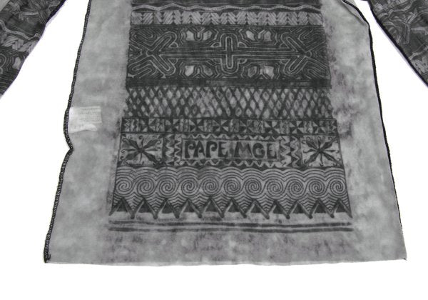 Jean Paul GAULTIER HOMME Powernet Graphic Shirt Gray Size 48