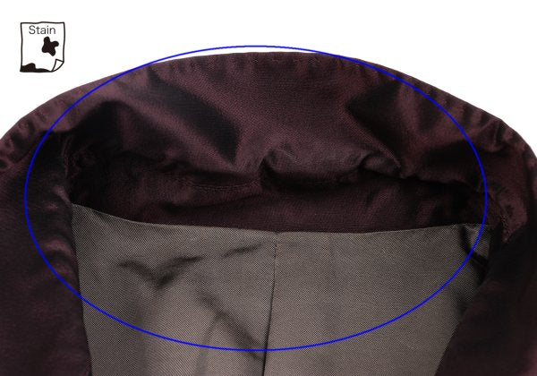 Jean Paul GAULTIER HOMME Poly Blend Jacket Wine Size 48