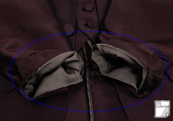Jean Paul GAULTIER HOMME Poly Blend Jacket Wine Size 48