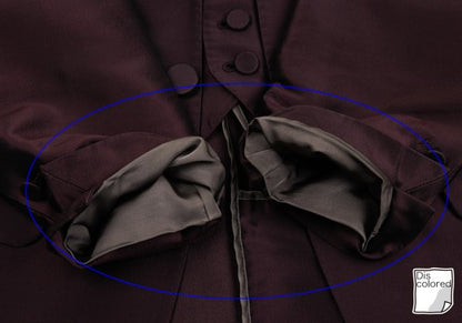 Jean Paul GAULTIER HOMME Poly Blend Jacket Wine Size 48