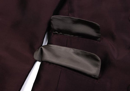 Jean Paul GAULTIER HOMME Poly Blend Jacket Wine Size 48