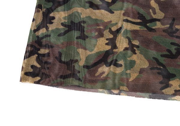 Jean Paul GAULTIER CLASSIQUE Camo Powernet Top Size 48
