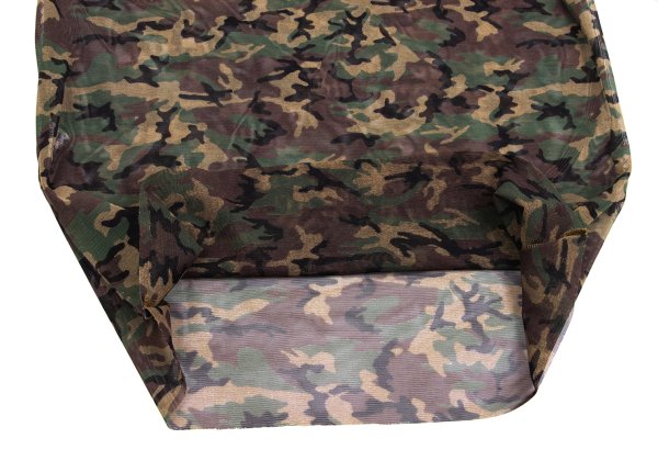 Jean Paul GAULTIER CLASSIQUE Camo Powernet Top Size 48