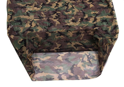 Jean Paul GAULTIER CLASSIQUE Camo Powernet Top Size 48