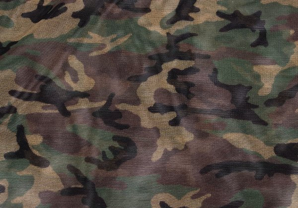Jean Paul GAULTIER CLASSIQUE Camo Powernet Top Size 48