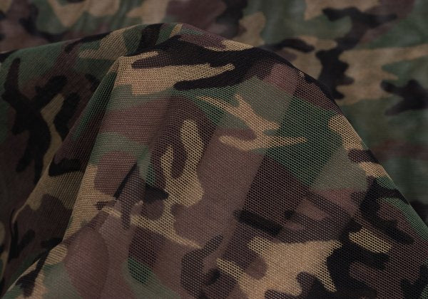 Jean Paul GAULTIER CLASSIQUE Camo Powernet Top Size 48