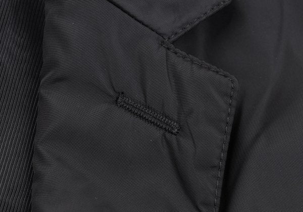 PRADA SPORT Nylon Padded Tailored Blazer Black Size 54