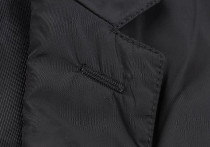 PRADA SPORT Nylon Padded Tailored Blazer Black Size 54