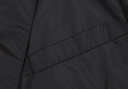 PRADA SPORT Nylon Padded Tailored Blazer Black Size 54