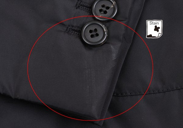 PRADA SPORT Nylon Padded Tailored Blazer Black Size 54