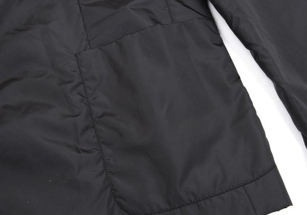 PRADA SPORT Nylon Padded Tailored Blazer Black Size 54