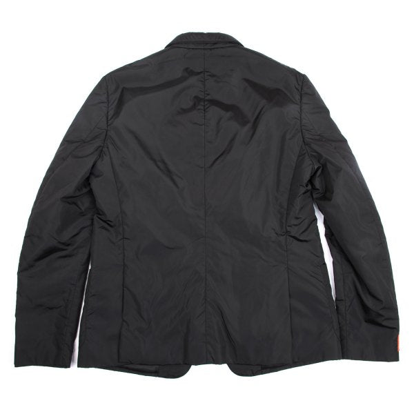 PRADA SPORT Nylon Padded Tailored Blazer Black Size 54