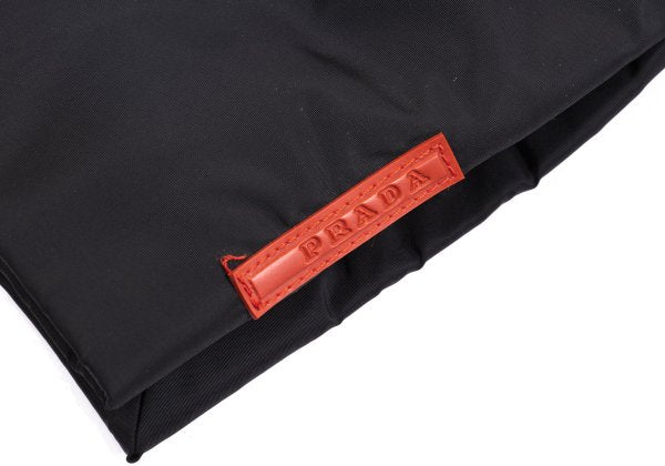 PRADA SPORT Nylon Padded Tailored Blazer Black Size 54