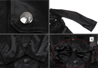 Yves Saint Laurent rive gauche Cotton Jacket Black Size 44
