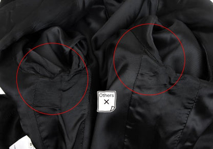 Yves Saint Laurent rive gauche Cotton Jacket Black Size 44