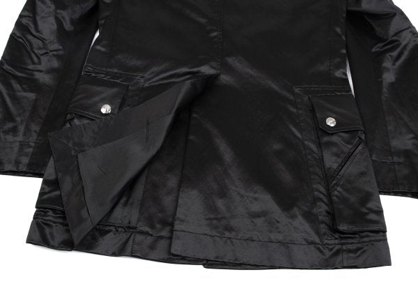 Yves Saint Laurent rive gauche Cotton Jacket Black Size 44
