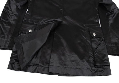 Yves Saint Laurent rive gauche Cotton Jacket Black Size 44