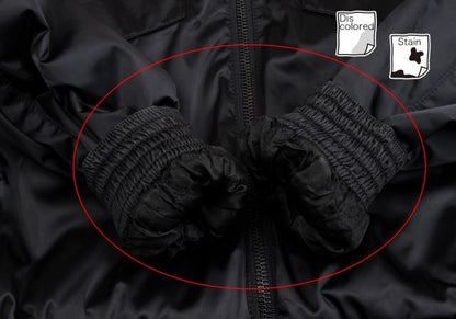 HUGO BOSS Detachable Fur Flap Pocket Jacket Black Size L