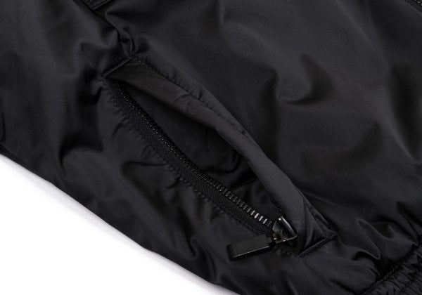 HUGO BOSS Detachable Fur Flap Pocket Jacket Black Size L
