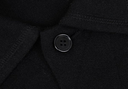 tricot COMME des GARCONS Wool Knit Jacket Black Size M