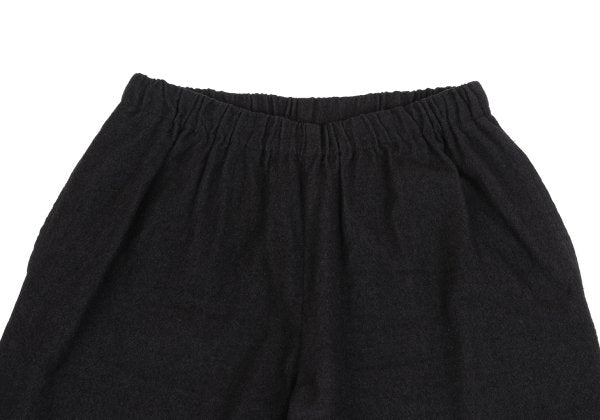 COMME des GARCONS Wool Fulled Hem String Ring Black Size M