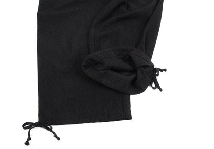 COMME des GARCONS Wool Fulled Hem String Ring Black Size M