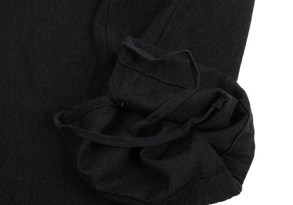 COMME des GARCONS Wool Fulled Hem String Ring Black Size M
