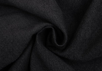COMME des GARCONS Wool Fulled Hem String Ring Black Size M