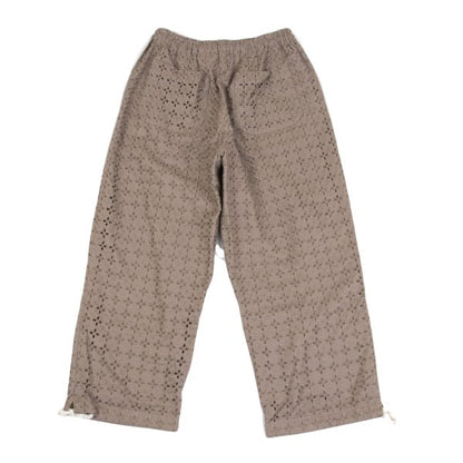 tricot COMME des GARCONS Cotton Floral Pants Brown Size M