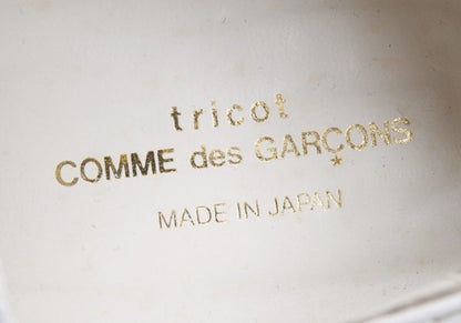 tricot COMME des GARCONS Leather Heels White Size 23.5CM