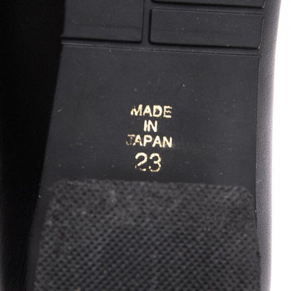ISSEY MIYAKE Panel Design Leather Sneakers Black Size 23CM