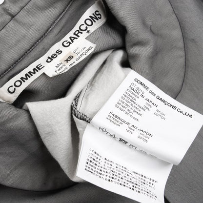 COMME des GARCONS Chiffon Layered Round Shirt Black Size XS