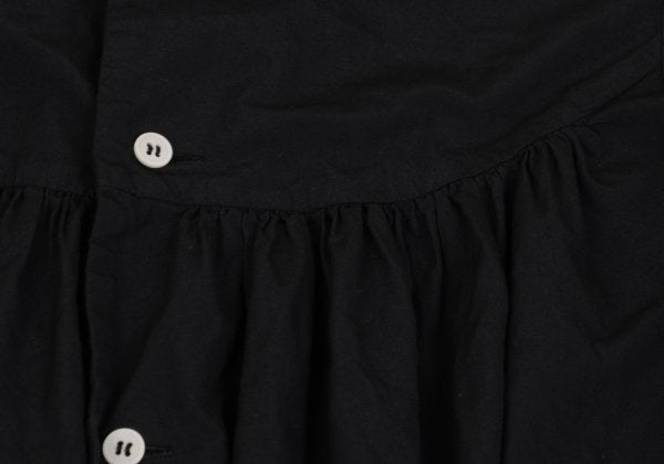 COMME des GARCONS Polyester Gathered Dress Black Size M