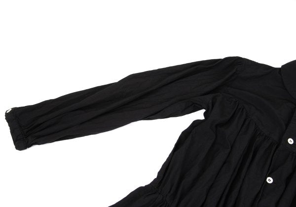 COMME des GARCONS Polyester Gathered Dress Black Size M