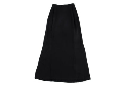 Yohji Yamamoto FEMME 96SS Wool Gabardine Skirt Black Size SS